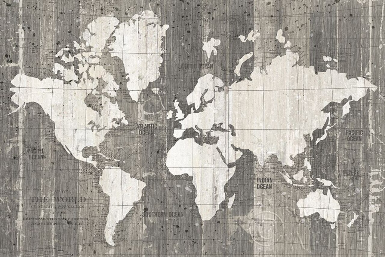 Old World Map Neutral Poster Print by Wild Apple Portfolio - Item # VARPDX41811